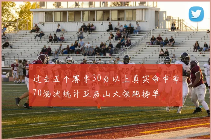 过去五个赛季30分以上真实命中率70场次统计亚历山大领跑榜单